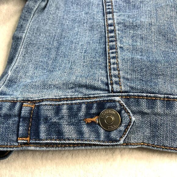 HUDSON DENIM TRUCKER JACKET - Picture 6 of 8